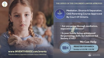 The Office Children's Lawyer Approved - Divorce and Separation Parenting (Sundays in March)
